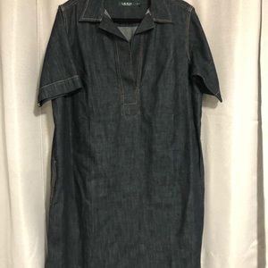 Ralph Lauren denim knee length dress